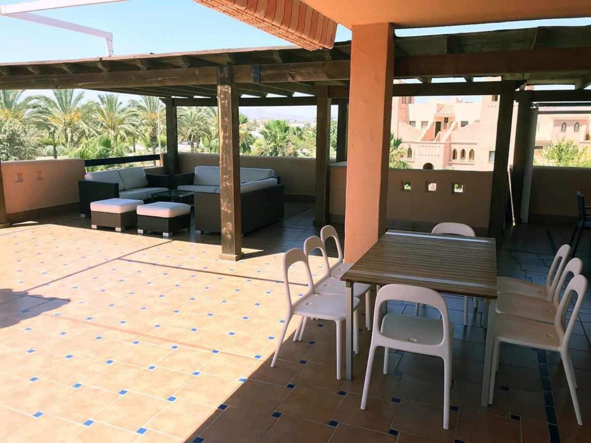 Atico - 3 Dormitorios - Urbanizacion Verazul En Vera Playa - Wifi Fibra 300Mb Perfecto Para Teletrabajo 外观 照片